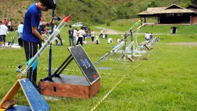 Estudantes de todo o país participam da Jornada de Foguetes 2026
