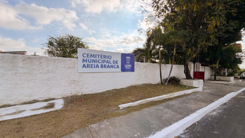 30/10/2026 - Prefeitura prepara cemitérios municipais para o Dia de Finados (2), em Lauro de Freitas